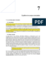 Estabilidad - Capitulo 7 - Equilibrio de Cuerpos Vinculados