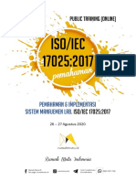 Materi Pemahaman & Implementasi Iso 17025 2017