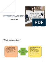 Lecture 11 - Estate Planning