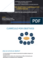 Curriculo Por Objetivos y Competencias