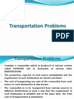 Transportation Problems 5