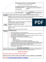 Guía #23 Planes de Apoyo Castellano - Sociales - Ingles y Religion