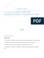 Chemistry F1 T2 Schemes 2023