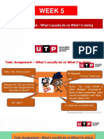 TASK-Week 05 - What I Usually Do Vs What I'm Doing - (1) - 1