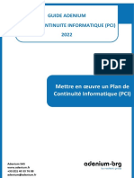 Mettre en Oeuvre Son Plan de Continuite Informatique