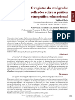 2018 Reis e Linardi-Mendes O Registro Do Etnografo