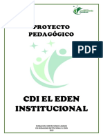 Proyecto Pedagógico Cdi 2023