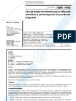 NBR 14095 de 2003 - Estacionamaneto para Produtos Perigosos