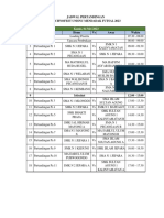 Jadwal Pertandingan Technofest Unisnu Mendadak Futsal PDF