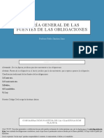 Teoría General de Las Fuentes de Las Obligaciones