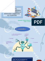 Las Normas, Estrategias Y Medios Tecnológicos para La Atención Y Servicio Al Clientes