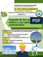 Trabajo Energía Eólica en Industria-Proc Ind Ii Unidad - Diestro y Salazar - 01122022 PDF