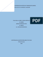 Propuestas de Experiencias Artísticas Transdisciplinares