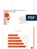 Etapes Creation D'entreprise