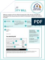 How To Read Your Electricity Bill