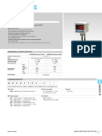 Hz9n50en - En647 Univer Digital Pressure Switch