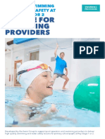 Guide For Swimming Providers PDF