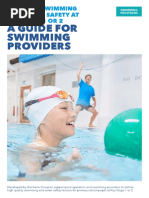 Guide For Swimming Providers PDF