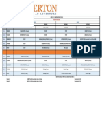 June Examination Timetable 2023 Grade 8 and 9