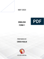 English Form 1