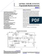 AD9833 Datasheet (Analog Devices)