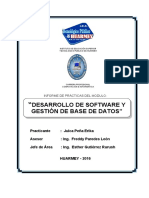 Informe de Prácticas Del Modulo 2