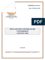 Declaration Generale de Conformite-Ccompte