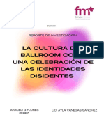 La Cultura Del Ballroom Como Una Celebración de Las Identidades Disidentes