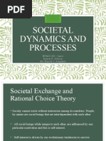 Societal Dynamics and Processes