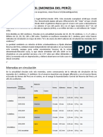 Sol (Moneda Del Perú) : Monedas en Circulación