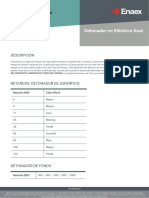 Detonador No Eléctrico Dual (Ficha Técnica)