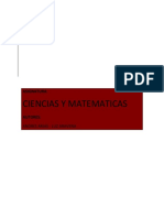 Modulo 4 Ciencias y Matematicas