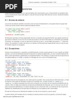 Errores y Excepciones - Documentación de Python - 3.10.8