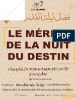 Le Merite de La Nuit Du Destin 1444 2023