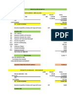 Ejercicio de Liquidación de Aduanas y Gasto de Importación