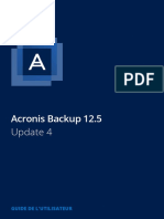 AcronisBackup 12.5 Userguide FR-FR