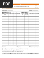 Formato Control de Enfriamiento Rápido de Carnes