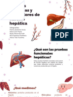 Enzimas Hepáticas y Marcadores de Función Hepática