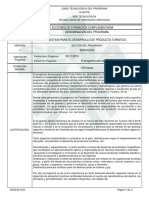 Gestión para El Desarrollo D Eproducto Turístico PDF