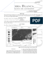 Ierra Lanca: Atálogo de Cavidades