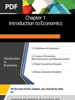 Introduction Toeconomics