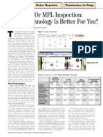 Ultrasonic or MFL Inspection