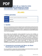 Silabo Comunicación PDF