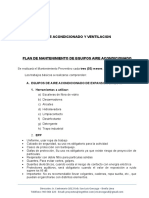 1.5. - Plan de Mantenimiento de Equipos, Acondicionamiento Oficin