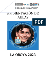 Ambientación de Aulas JCM 2023