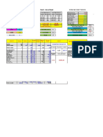 GSM & Sizing Cost Detail