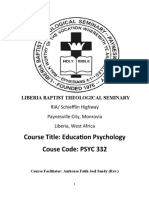 Educational Psychology Edited Version