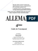 Guide Allemand 4e