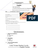 Dengue Worksheet