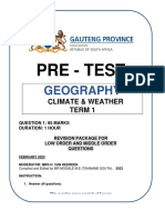 TS Geo Pretest PDF